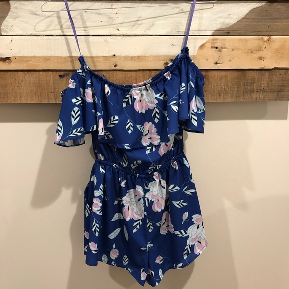 Yumi Kim- Wild Side Off the Shoulder Romper - Picture 5 of 5